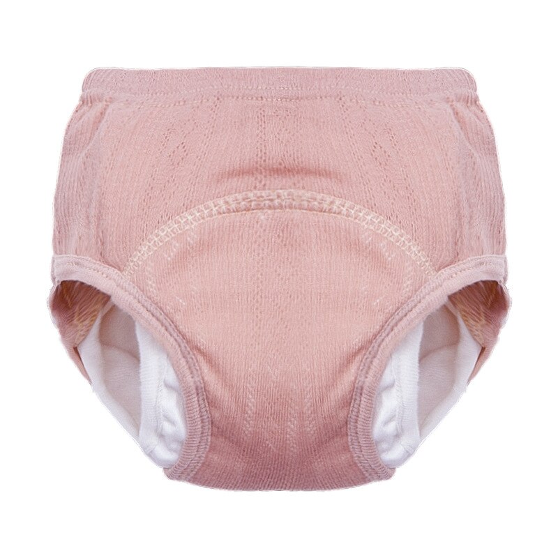 DALEMOXU-couche d'été pour tout-petits, sous-vêtements, toilettes, pantalons d'entraînement imperméables, en tissu lavable pour enfants, short pour bébés: pink / 2T 90CM 13KG