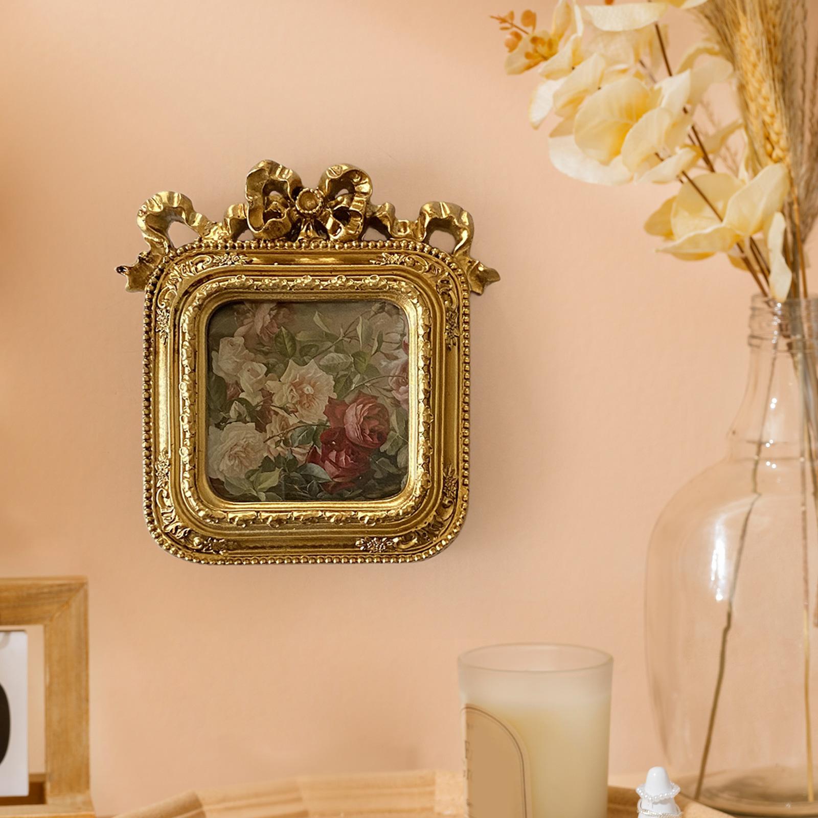 Vintage Bilderrahmen Harz hängen Foto rahmen für Flur Wohnzimmer nach Hause