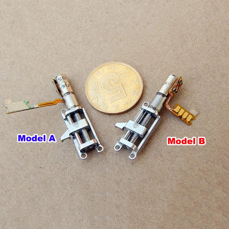 Micro Mini 4mm/5mm Precisie Planetaire Versnellingsbak Gear Stepping Stappenmotor Lineaire Schroef Metalen Glijmoer camera Lifting Actuator