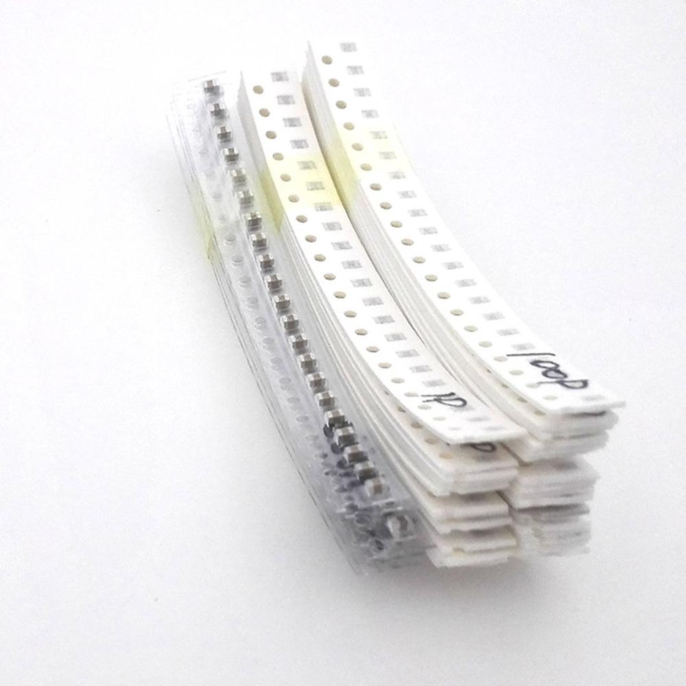 720Pcs Smd Condensator Diverse Kit 36 Waarden 1Pf ~ 10Uf Monsters Kit Elektronische Diy Kit Condensator Pack Keramische chip Condensatoren