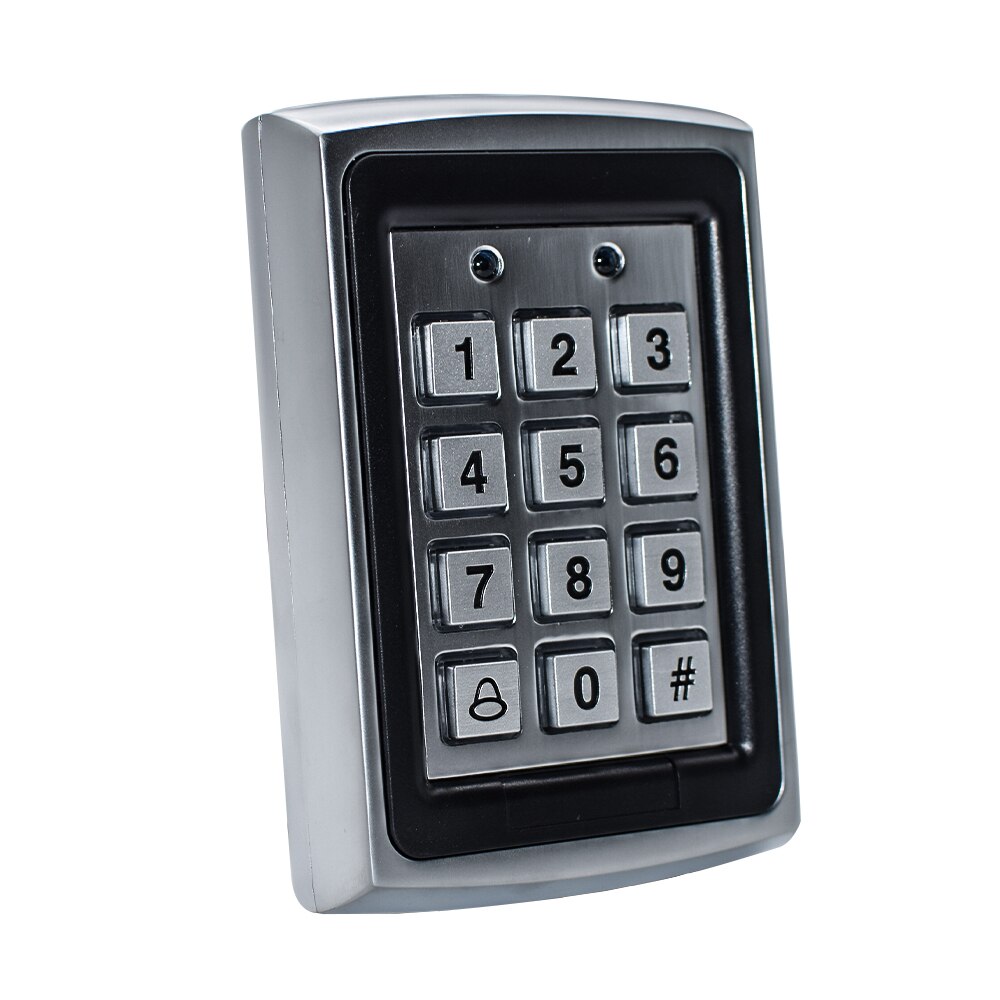 Independent access control controller RFID access control keyboard waterproof and rain cover digital panel card reader door lock