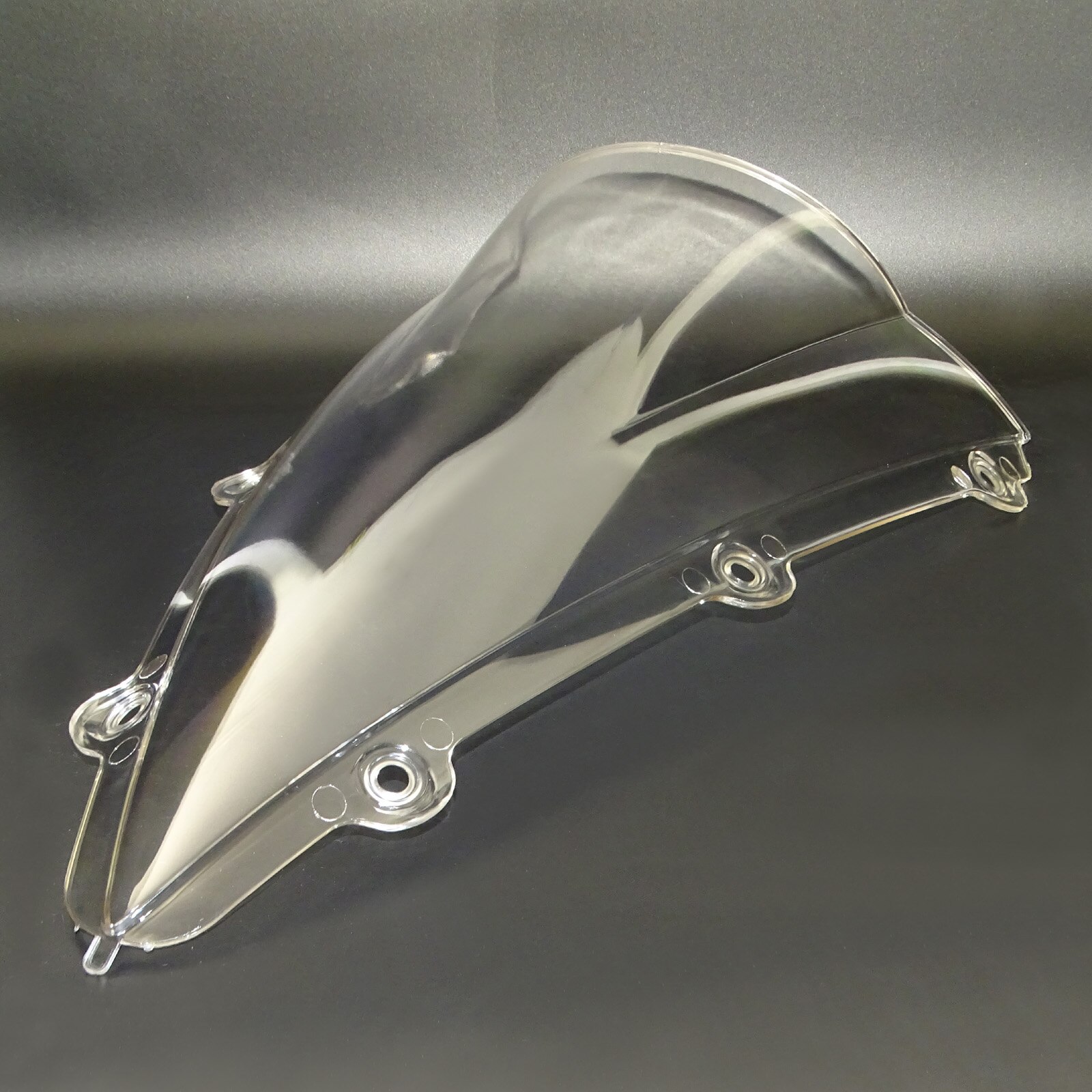 Double Bubble Front Windscreen Windshield Screen Fly Shield Wind Deflector For YAMAHA YZF-R1 YZF R1 YZFR1 RN12 2004 2005 2006