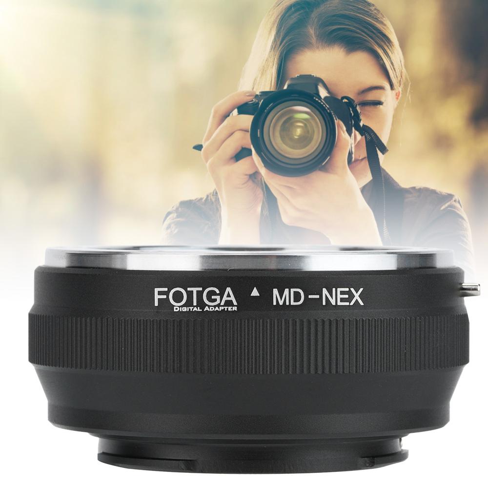 Fotga MD-NEX lente de metal adaptador anel para minolta md lente apto para sony nex câmera mirrorless