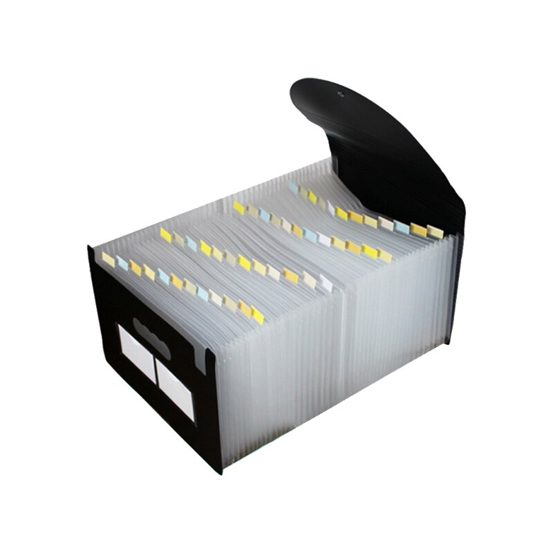 13/24/36/48/60/72 Pocket Classified File Folder Telescopic Standing A4 Organizer: W-48