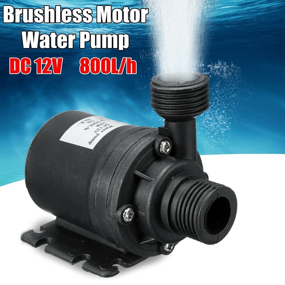 High pressure pumps Water Pump 19W Brushless Motor Submersible Pump Circulation Water Pumps DC12V for Fountains showers fish