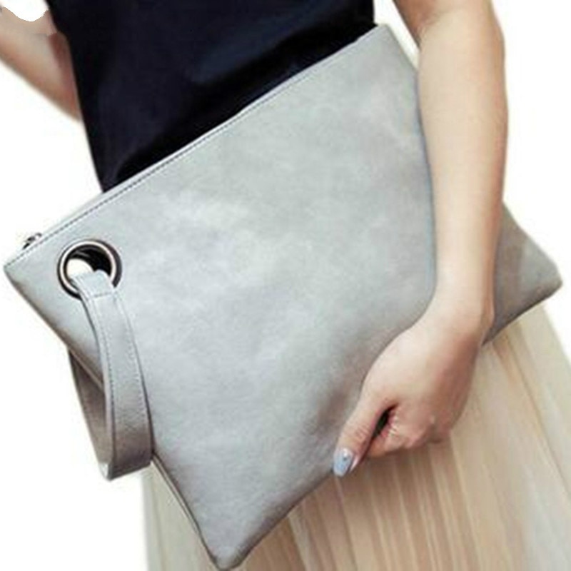 Torebki Damskie – sac à main en cuir solide pour femmes, pochette de soirée à fermeture éclair