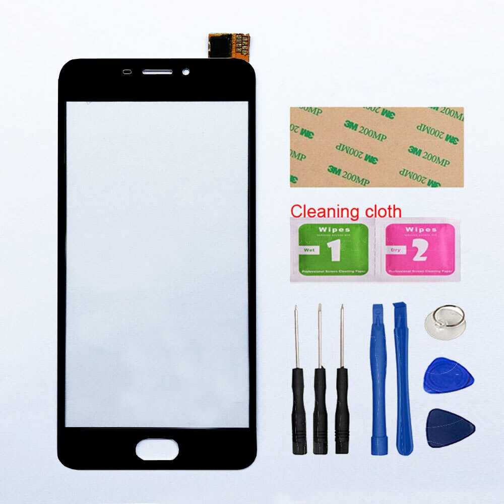 5,2 ''touchscreen Für Meizu M6 MZ-MEIZU M6 Touchscreen Digitizer Sensor Glas Tafel Ersatz: M6 Schwarz Werkzeug