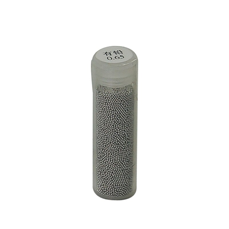 BGA boule de soudure 25K 0.2mm 0.25mm 0.3mm 0.35mm 0.4mm 0.45mm 0.5mm 0.55mm 0.6mm 0.65mm 0.76mm mm billes de soudure à l'étain au plomb pour BGA reba