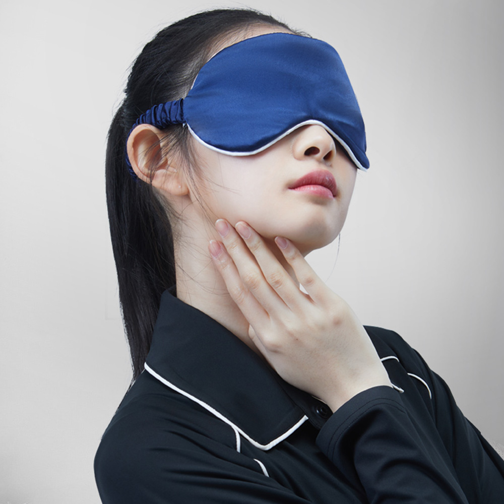 OhSunny Silk Sleep Eye Mask Dream Night Eye Cover Soft Relax Eyes Bandage Sleeping Blindfold Night Heath Relaxed Nap f Women Men