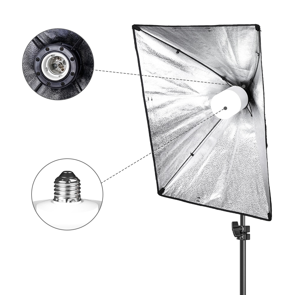 Led Hoge Heldere Fotografie Lamp Verlichting Lampen E27 Socket Wit Verlichting Voor Video Foto Studio