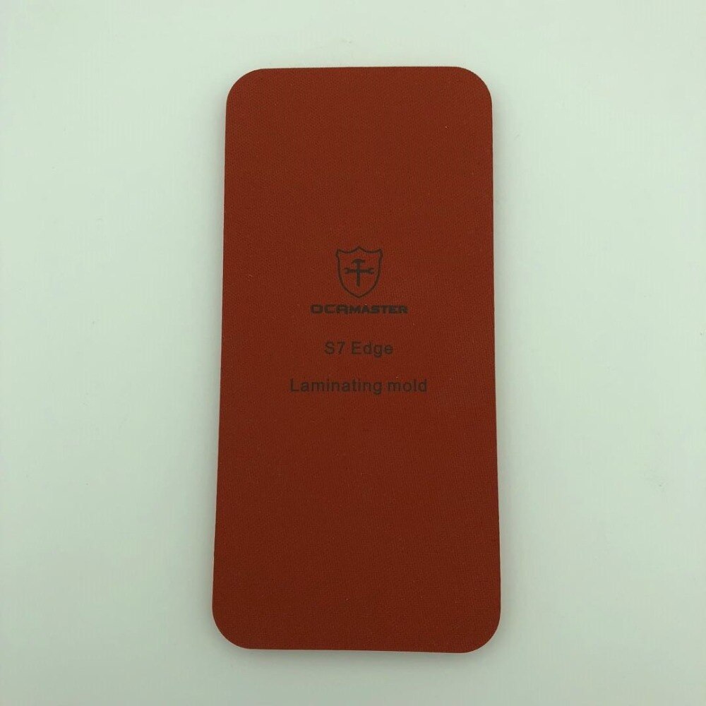 OCA laminado principal OCA de goma roja LCD para samsung edge oca, reparación de pantalla lcd, alfombrilla de goma laminada universal 1 pieza,
