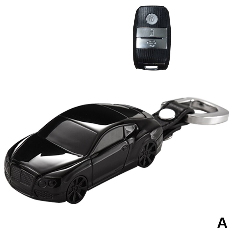Bilmodell form bil nøkkelveske deksel fob nøkkelring fjernbeskytter egnet til  k3 kx3 kx5 k5 kx1 forte  kx7 k4 kx kryssnøkkelveske: misligholde tittel
