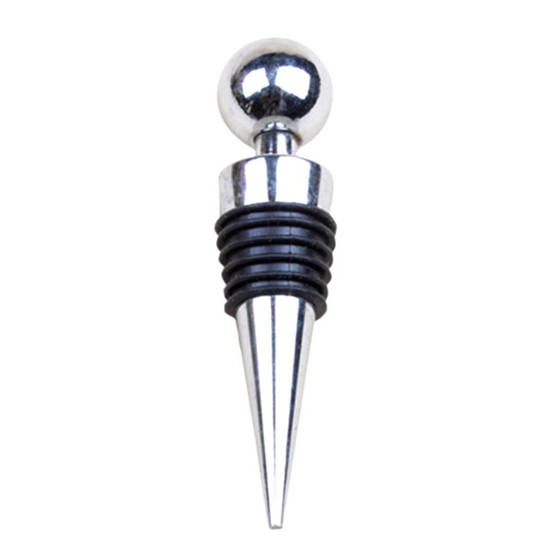 1Pc Stainless Steel Vacuum Wine Bottle Stopper Sealed Storage Plug Liquor Flow Stopper Pour Cap: D