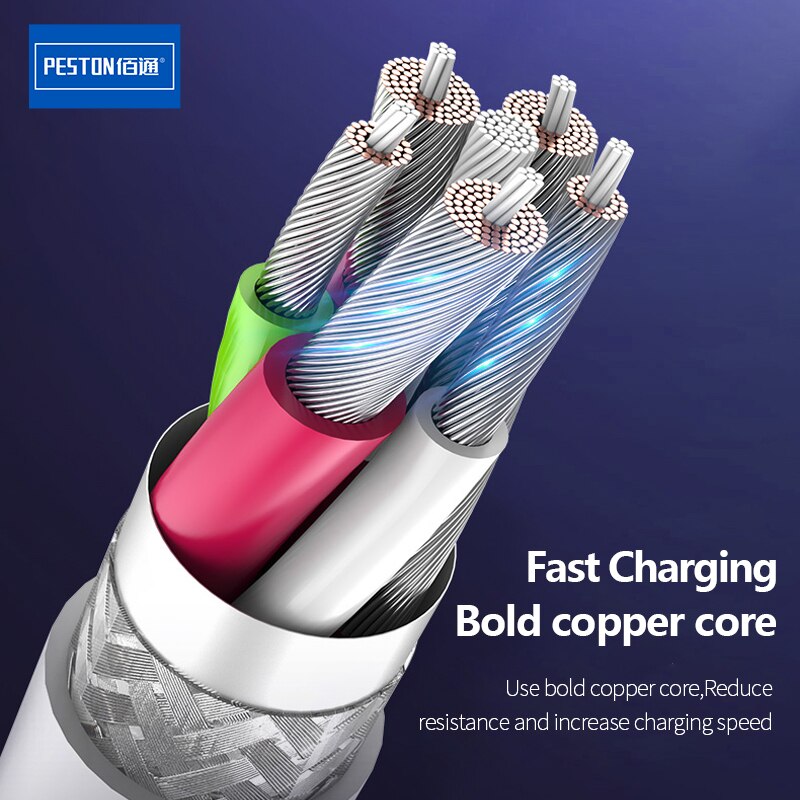 C2 snellader 3.1a 1m micro usb kabel voor huawei iphone 6 7 8 x xr max samsung xiaomi snel iphone oplaadsnoer type c kabel