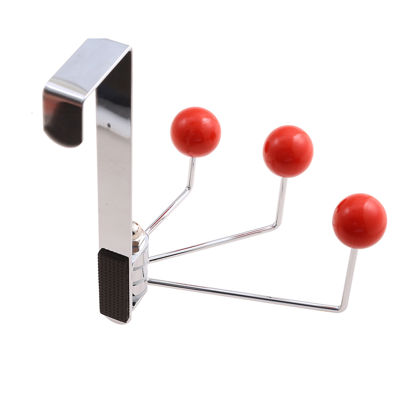 Gancho giratorio para colgar en la pared, colgador para colgar ropa, toallas, ahorro de espacio en el baño, cocina, sin perforaciones, herramientas organizadoras: Gris claro