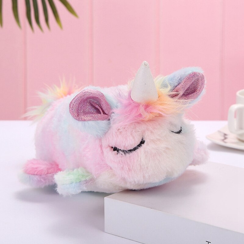 Kinderschoudertas, pluche handtas voor meisjes, schattige eenhoorn