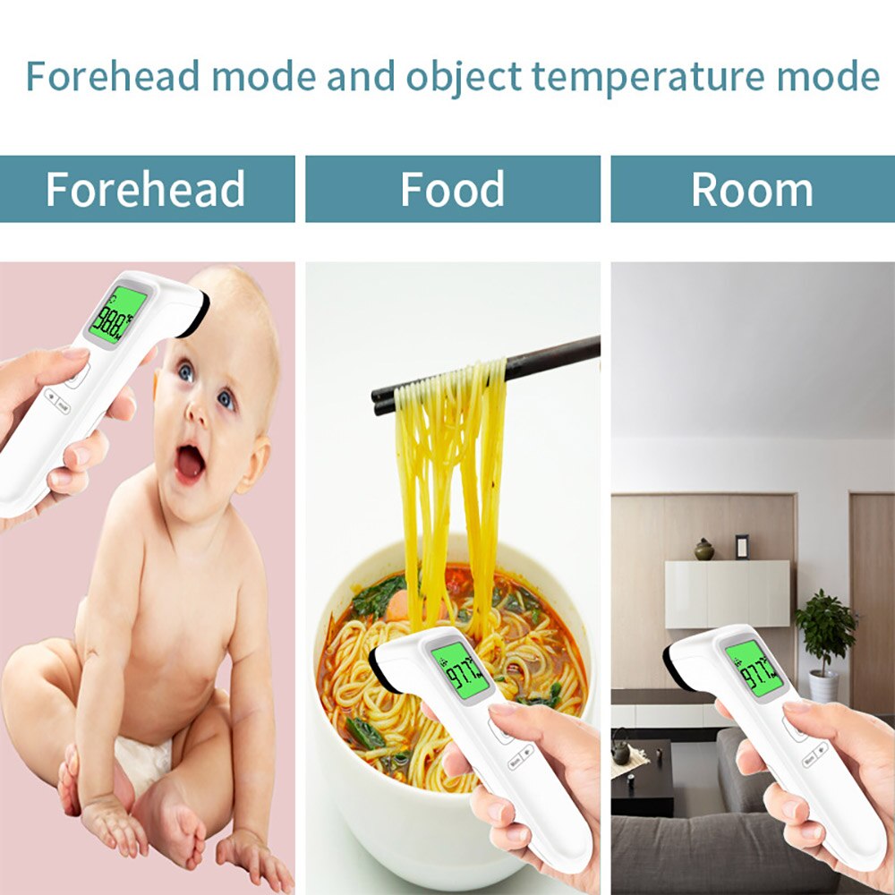 Infrared Thermometer Baby Kids Adult Infrared Hygrometer Forehead Frontal Temperature Non Contact Digital Thermometer Baby Care