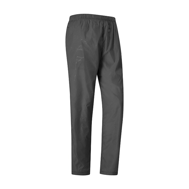 Lngxo damer mænd vandrebukser udendørs vandtætte bukser unisex klatring camping sport hurtigttørrende bjergregnbukser anti uv: M / Grå