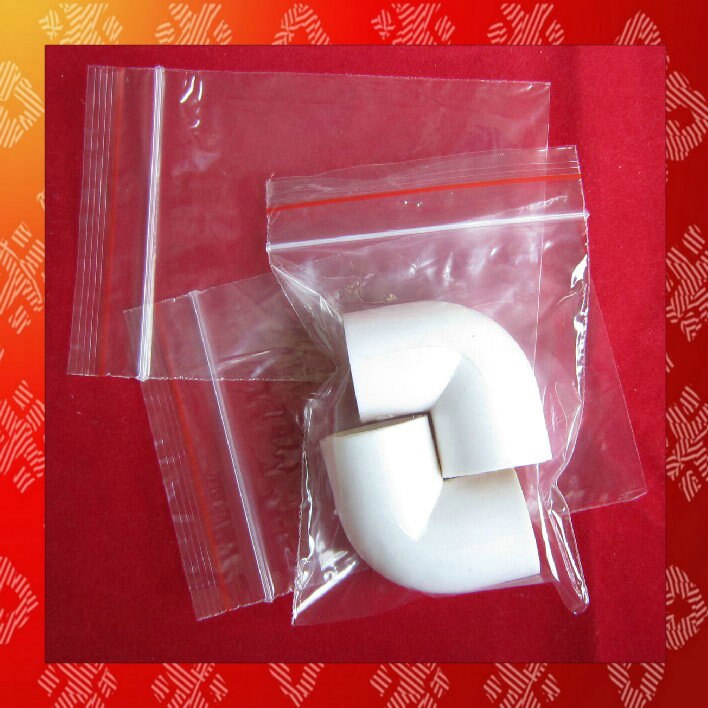 bolsas de plástico gruesas 500 unids/lote (6 cm * 8 cm) bolsas de plástico transparente resellable, bolsas con cierre de cremallera PE. grosor: 0,05mm
