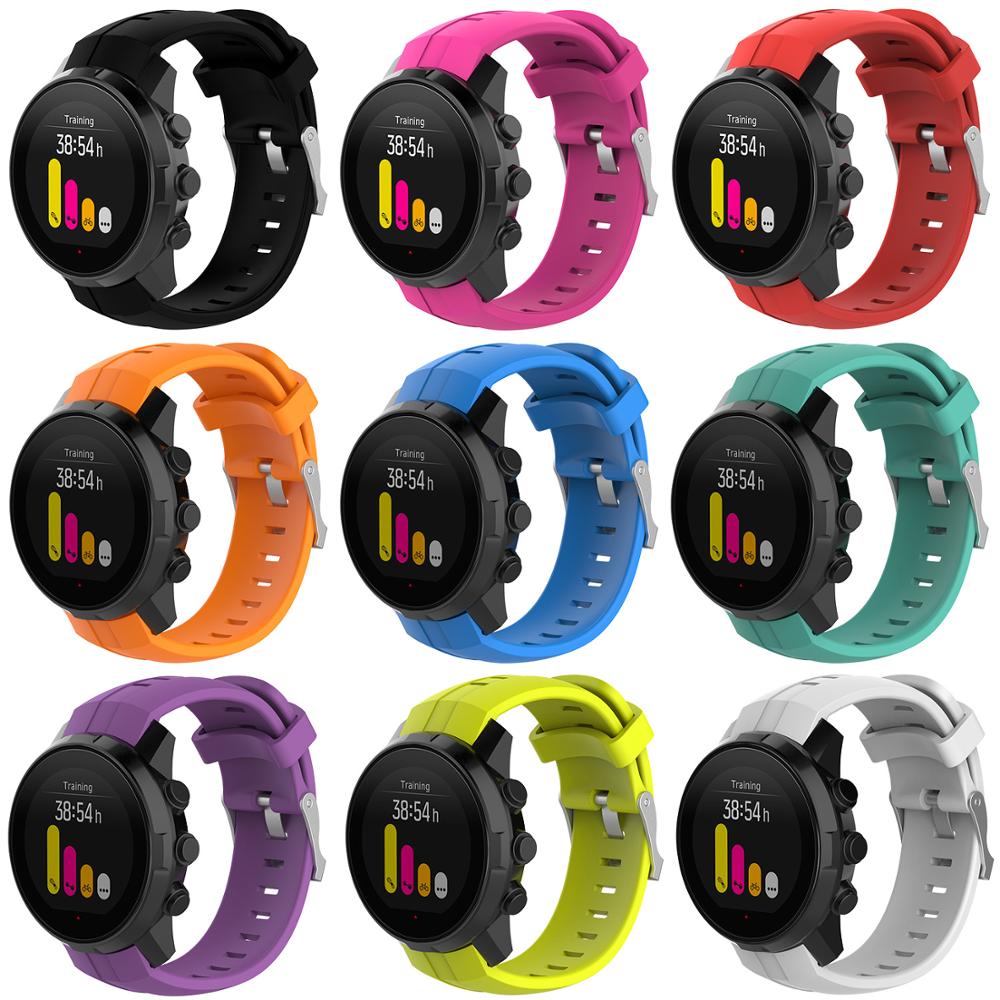 Correa de silicona para Suunto Spartan ULTRA Sport, pulsera para Suunto Spartan AMBIT3, Correa VERTICAL / Traverse