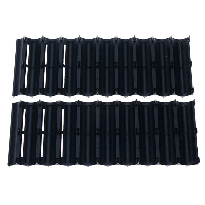 Batterie Halfter 1Stck 10x Zelle Kunststoff Pro18650 Batterie Abstandshalter Halfter Zylindrische Zelle Halterung Stehen