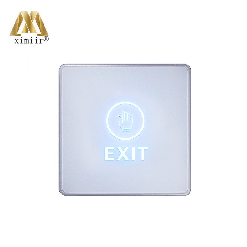 NC/NO/COM Touch switch finger Touch release door open button exit switch touch exit button: 86X86X29