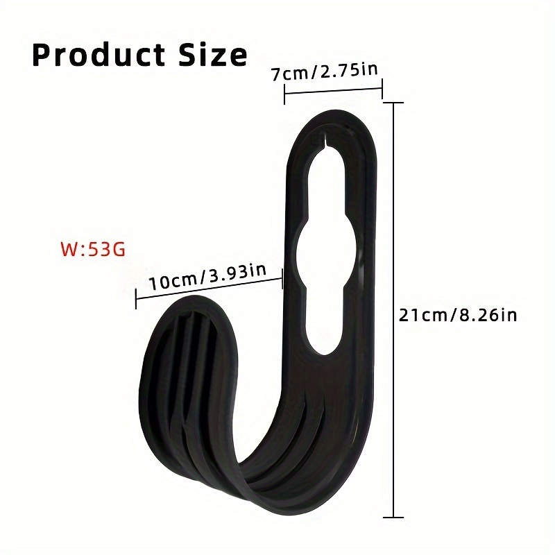 Mounted Garden Hose Hangers, Durable Plastic Water Hose Holders, Space-Saving Hose Bracket Organizer, For Garden Outdoor Use