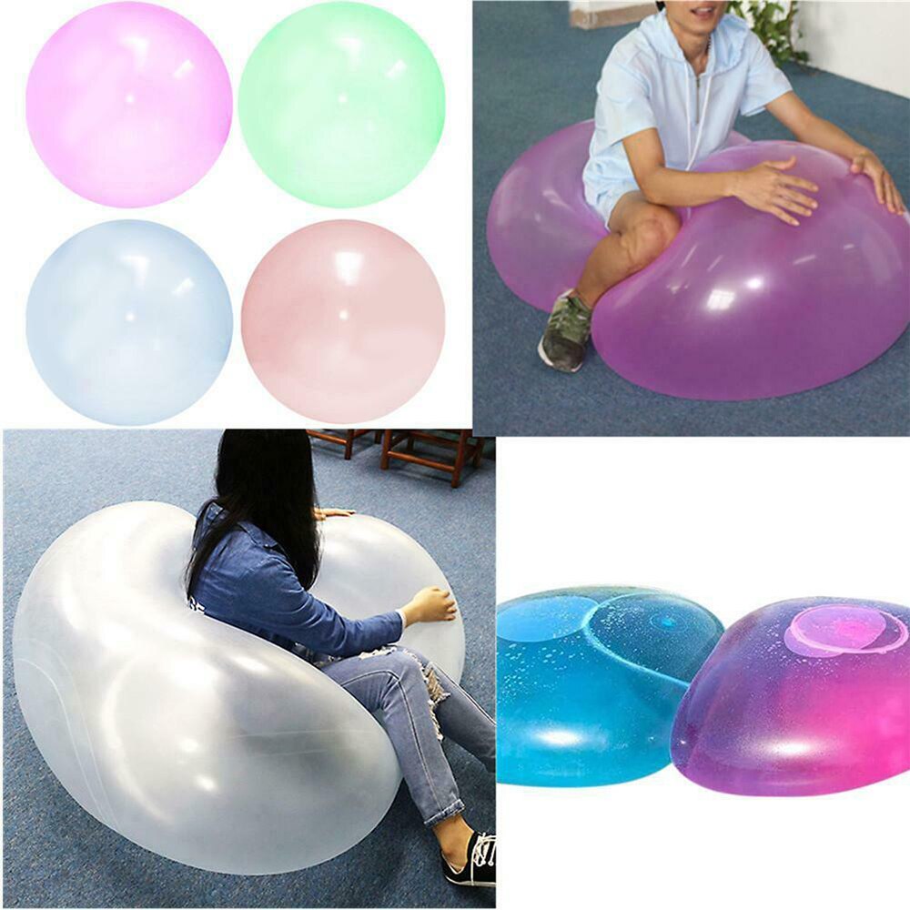 Boule à bulles gonflable Durable, balle amusante et résistante aux déchirures, Super bulle d&#39;extérieur