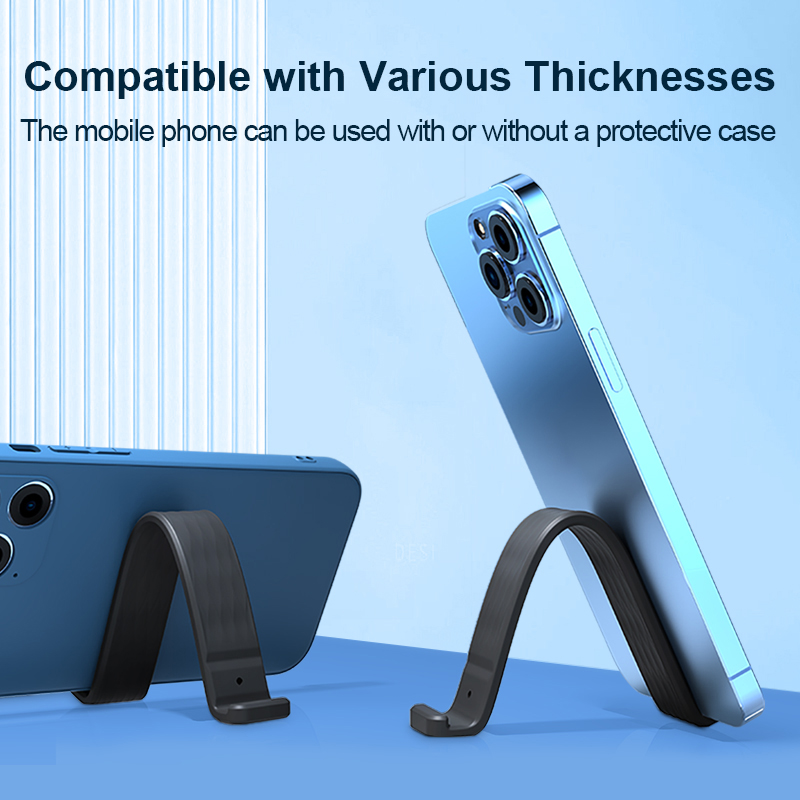 Hagibis Phone Grip Strap Stand Cell Phone Wristband Finger Holder Portable Universal Foldable Kickstand for Most Smartphones