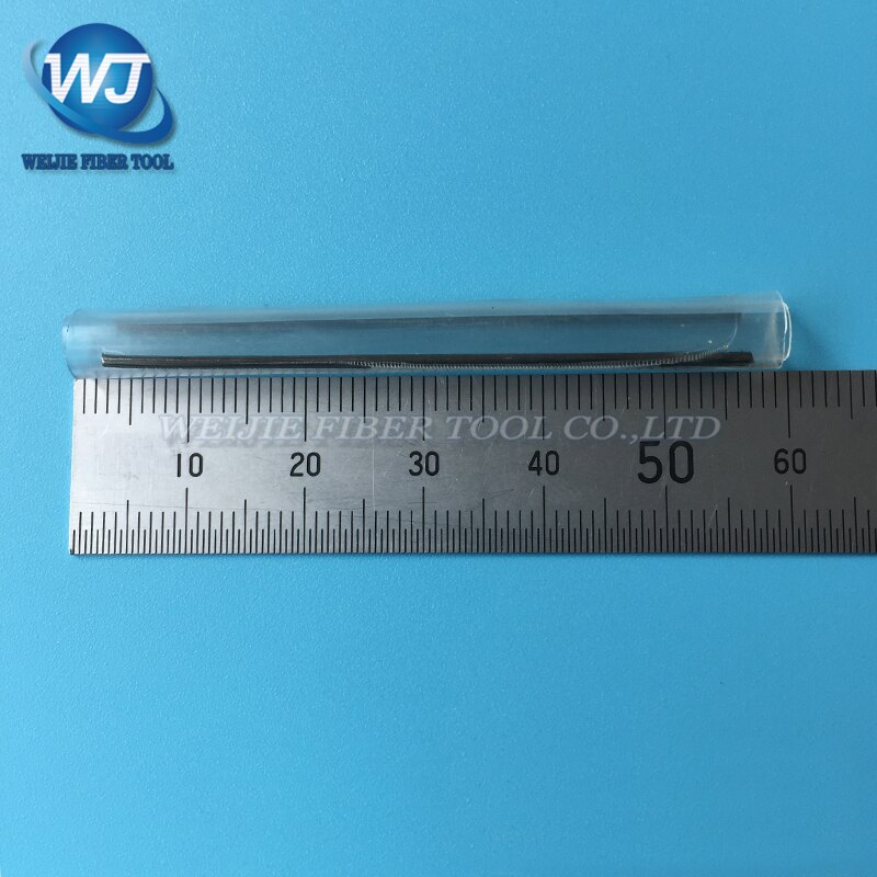100PCS advanced optical fiber splicing connector protection sleeve outdoor fiber optic coupler heat shrinkable tube transparent