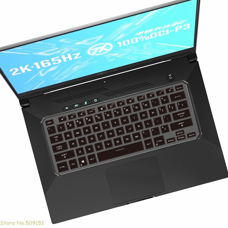 For ASUS ROG Flow X13 GV301Q GV301QH GV301 QH PV301 13 13.4&quot; laptop Silicone Keyboard Cover Protector Skin Dustproof