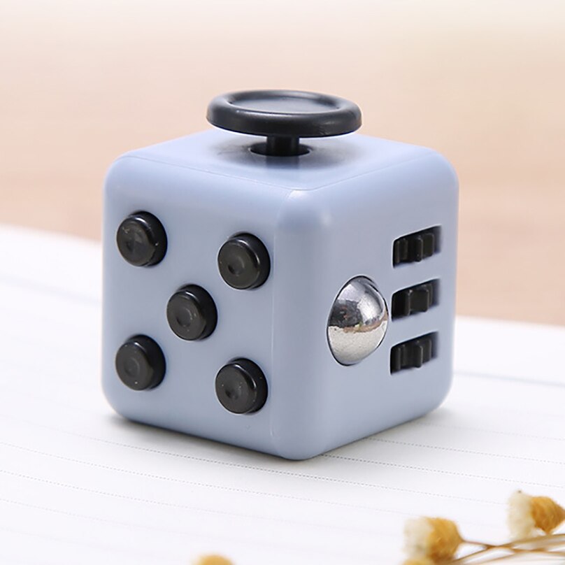 ZK22 Traditional Antistress Toy Gyro Adult Cube Toy Vinyl Desk Finger Toys Squeeze Fun Stress Reliever Antistress Toy: 10