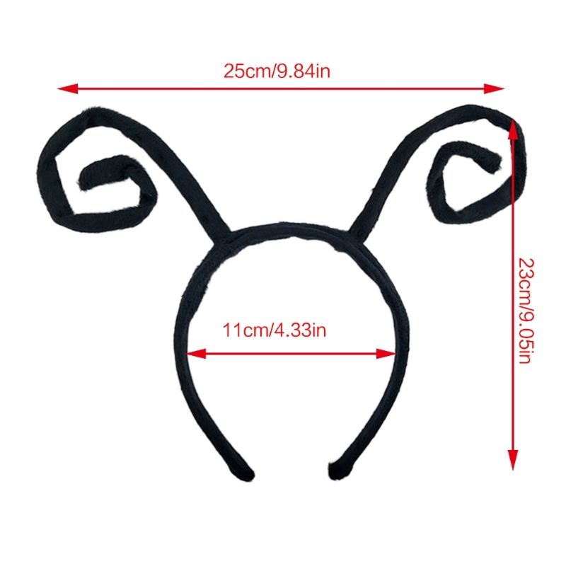 Schmetterling Antenne Stirnband Halloween Ameise Stirnband Halloween Party Kostüm Samt Käfer Stirnband lustige Schmetterling Stirnband