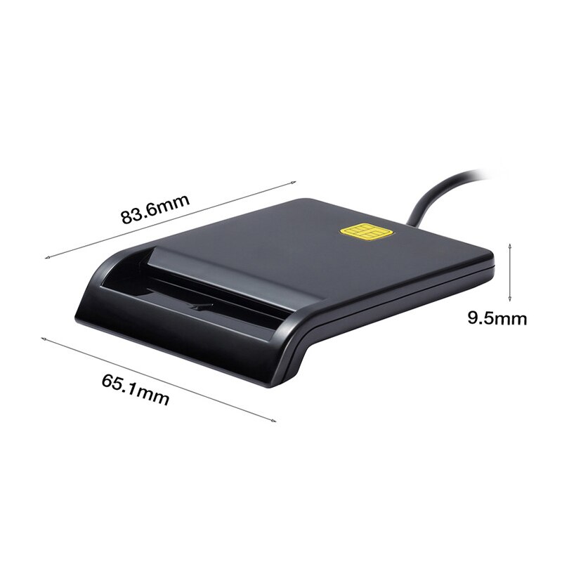 Portable Universal Smart Card Reader For Bank Card Tax Card ID CAC DNIE ATM IC SIM Card Reader for Android Phones Tablet