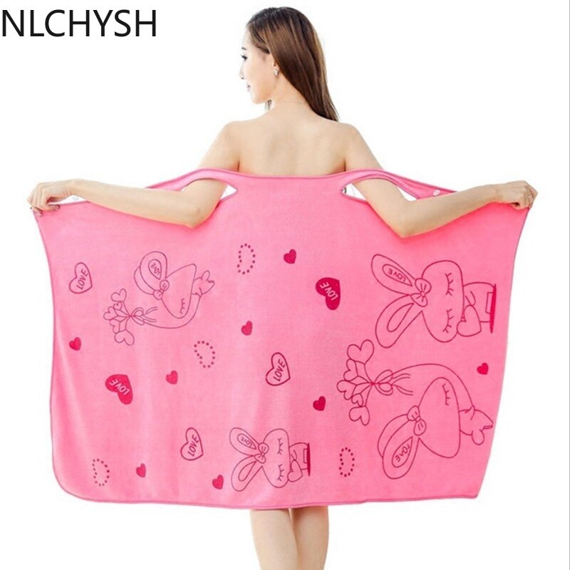 Toalla de Microfibra Suave en Forma de Vestido para Mujer, Ropa, Bata de Baño a la , de Secado Rápido, Sexy, ideal para Spa, Playa