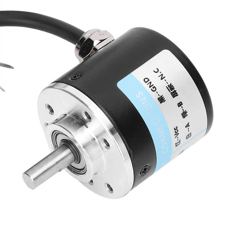 coffee machine Die-Cut Machine Encoder AB 2‑Phase Incremental 5‑24V DC Shaft Encoder for Office Automation