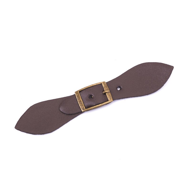 Accessoires de couture en cuir et corne | 10 pièces, boutons à bascule avec boucle métallique, Trench Duffle, manteau de décoration, attache, fournitures de travaux, manuels 12.5c: Brun clair