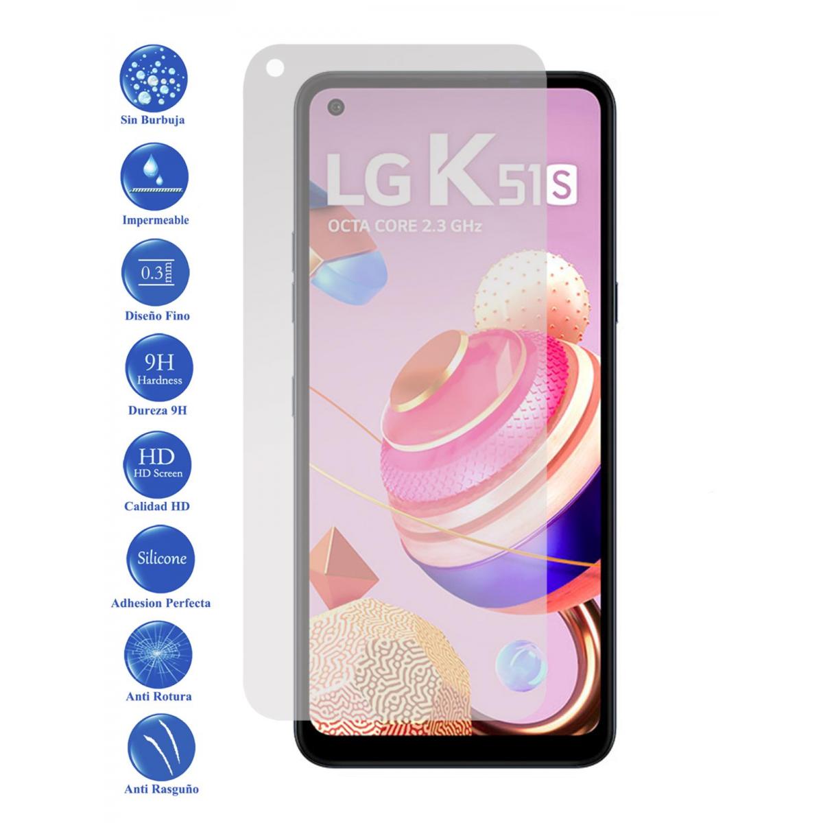 Lg K51s Gehard Glas Screen Protector 9H Voor Movil-Todotumovil