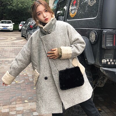 Vrouwen Schoudertassen Pluche Zachte Tassen Leuke Eenvoudige Flip Dames Mode Ketting Vrouwen Messenger Bags: black