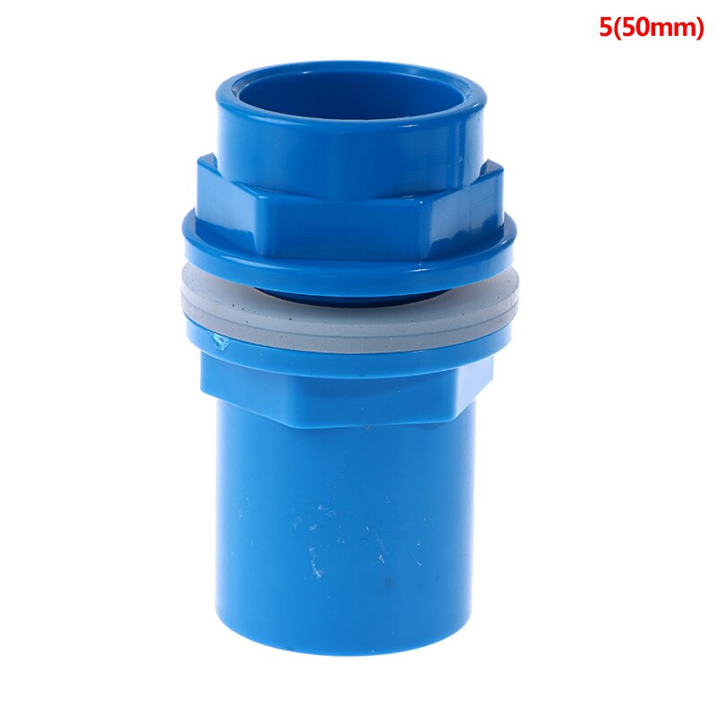 20-50mm PVC Connectors Thicken Fish Tank Pipe Garden Drain Pipe Adapter: A10