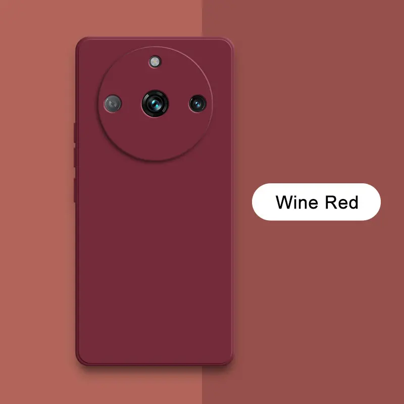 Custodia originale quadrata in silicone liquido per realme 11 pro plus 5g , custodia protettiva morbida 360 per telefono realme 11 11 pro: Neoprene / Bianco