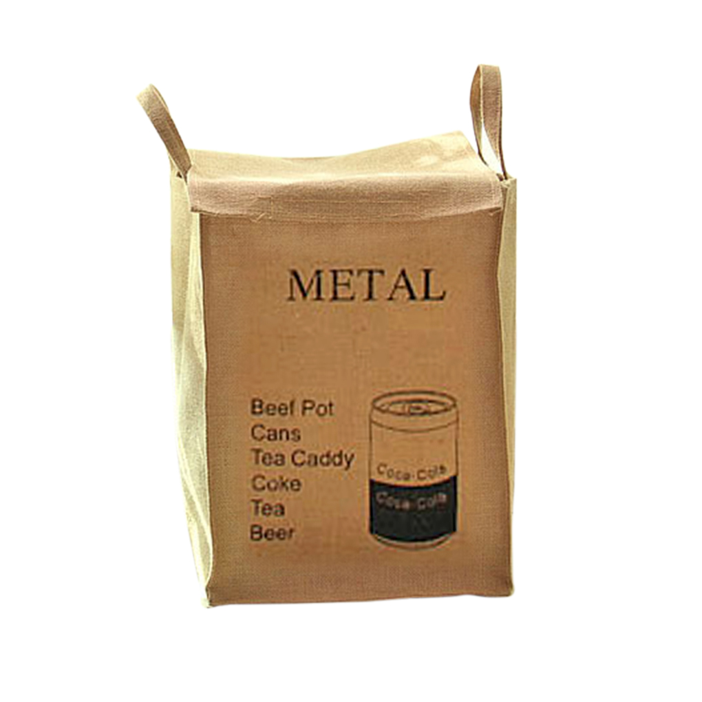 Useful and Affordable COTTON &amp; LINEN Laundry Basket Storage Box Container Sundries Organizer: no3