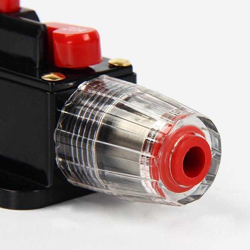 for DC 12V/24V 100A/150A Car Audio Inline Circuit Breaker Manual Holder Breaker Circuit Switch Reset Car Fuse Reset Fuse S8Z2