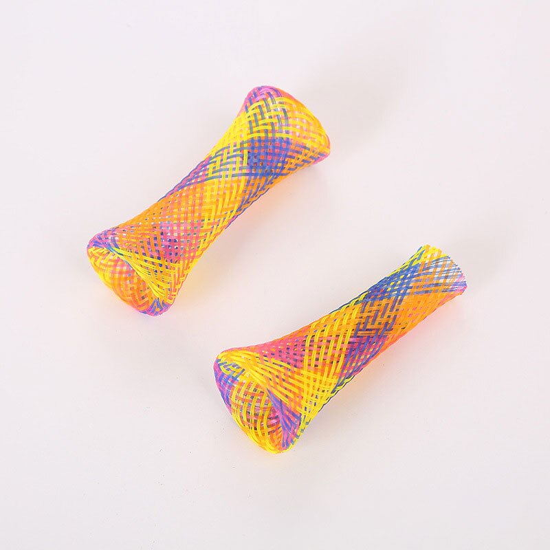 5pieces Random Color Plastic Cat Toys Elastic Cat Interactive Toy Funny Pet Toys rtificial Colorful Cat Teaser Toy Molar Toys