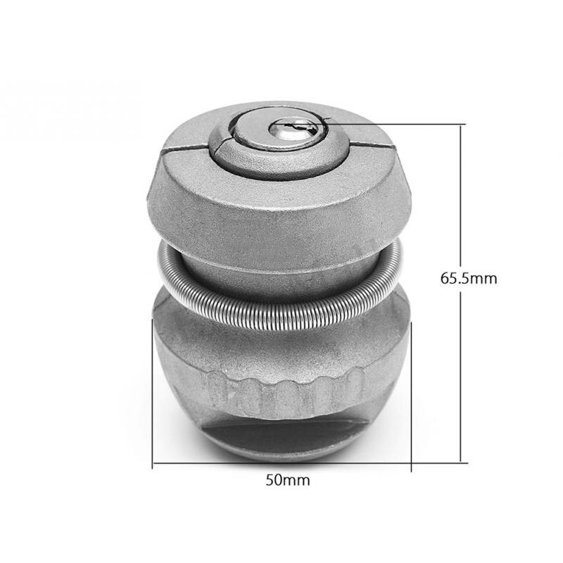 1 Trailer Zinc Alloy Hook Lock Ball Coupling Anti-Theft Device Trailer Accessories Caravan Lock Bolt 50 Mm