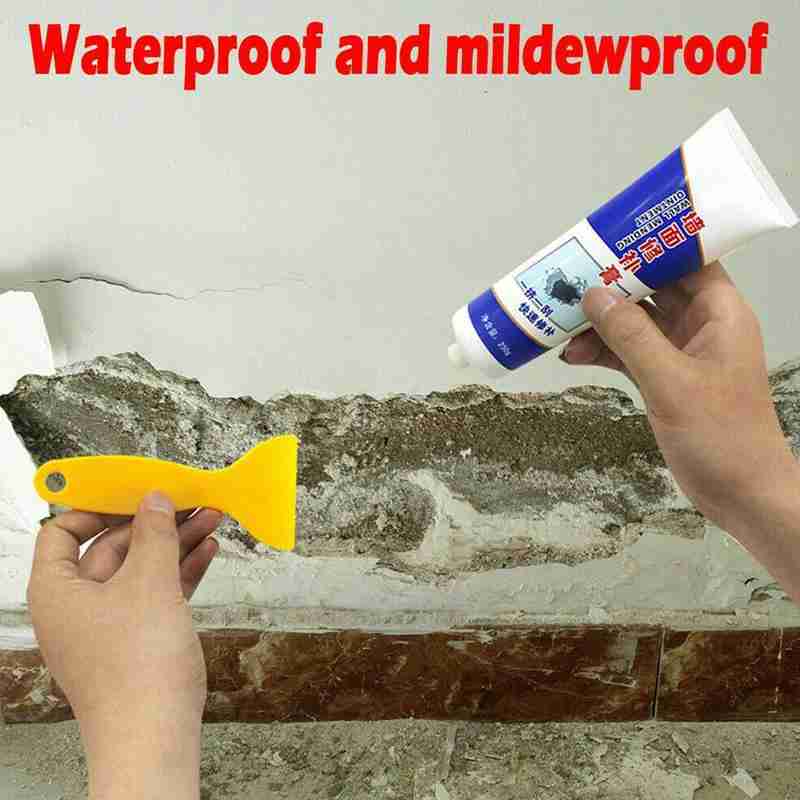 White Latex Paint Wall Repair Cream Household Hole Disappear Waterproof Wall crack hole repair cream Wall repair Tool