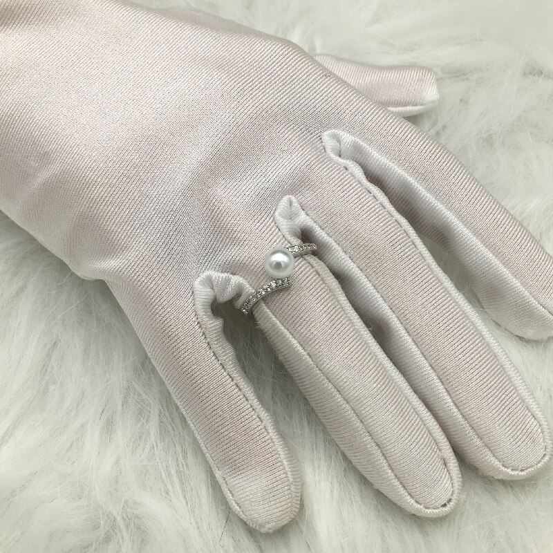 Mode Parel Ringen 925 Zilveren Sieraden Met Zirkoon Edelstenen Open Vinger Ring Fijne Accessoires Voor Wedding Engagement Party