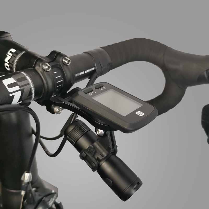 Cykelcomputer holder ude foran landevejscykel mtb frempind forlængelsesstøtte til igpsport garmin bryton gps cykelholder