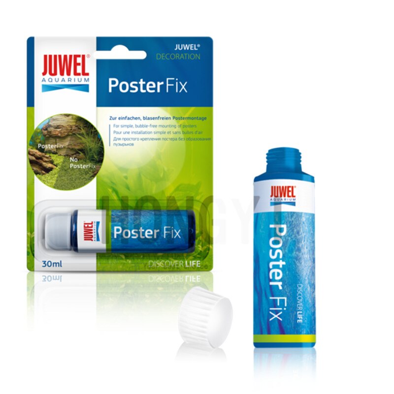 JUWEL 1 pezzo nuovo PVC Doppio di lato acquario sfondo manifesto decorazione della parete del serbatoio di pesce immagine di sfondo olio di silicone