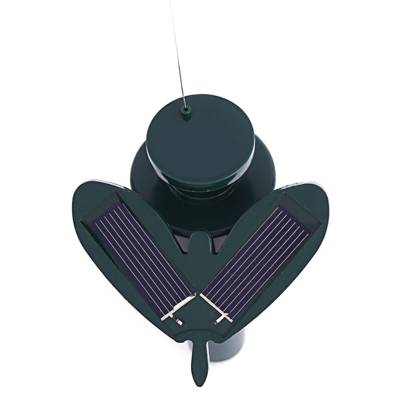 Solar dyr sød sommerfugl kolibri dekoration elektrisk fjer fugl jardineria decoracion have hjem dekoration forsyninger^^